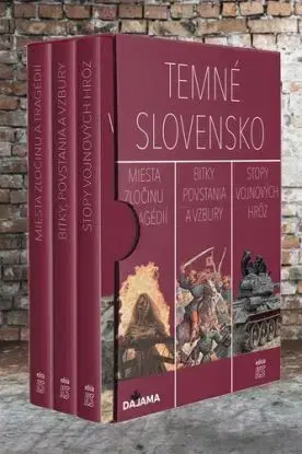 Trilógia: Temné Slovensko (v obale) - Tomáš Galierik, Ján Lacika