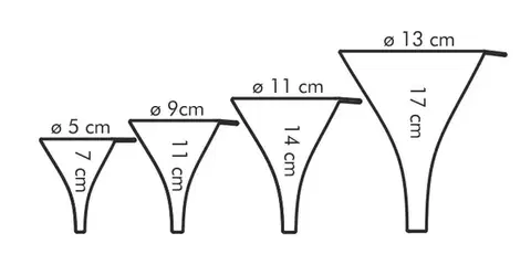 Tescoma lieviky so sitkom PRESTO, 4 ks