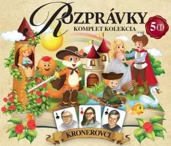 Rozprávky Krónerovci 5CD BOX