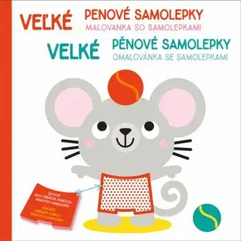Velké pěnové samolepky: Myšák / Veľké penové samolepky: Myška