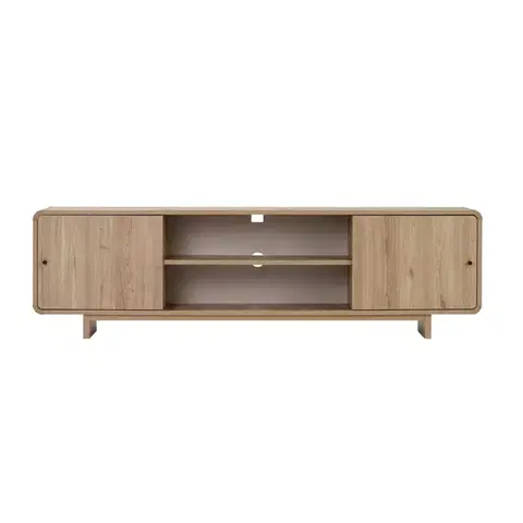 TV stolík Mirel 180 cm dub Castello medový
