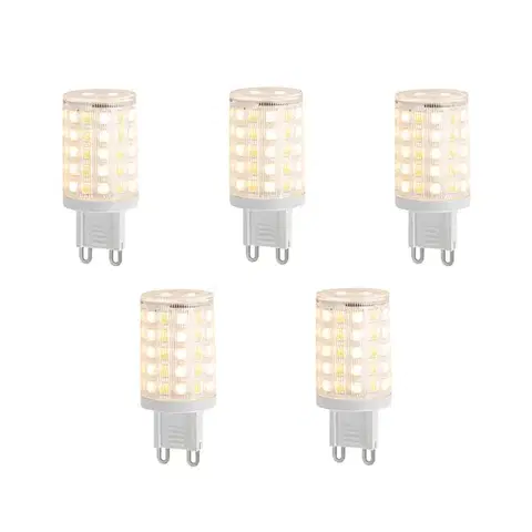Sada 5 inteligentných stmievateľných LED žiaroviek G9 číra 2,5 W 250 lm 2700-6500K Zigbee