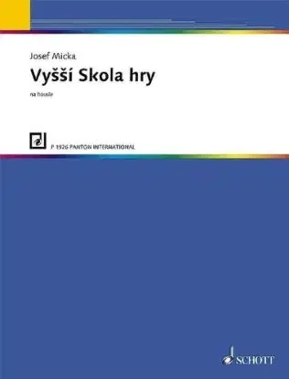 Vyšší škola hry na housle - Josef Micka