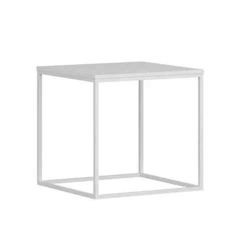 Príručný stolík / Odkladací stolík Basak - White