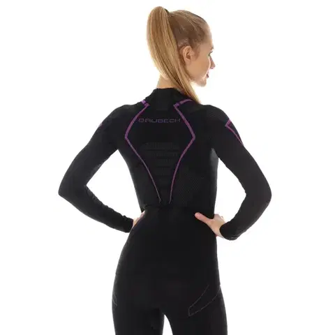 Brubeck Thermo Black/Pink - M