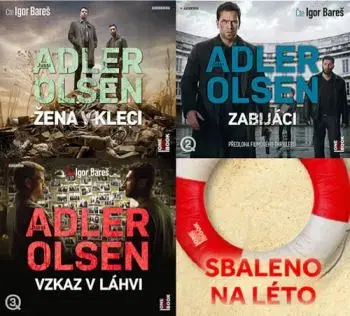 Olsen - CDmp3 (komplet Žena v kleci, Zabijáci, Vzkaz v láhvi) - Jussi Adler-Olsen