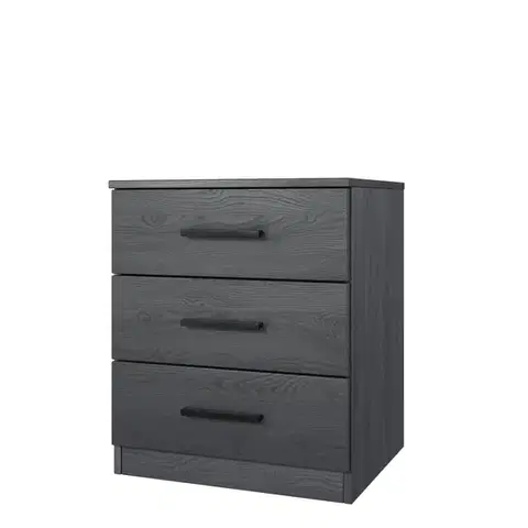 PALINDA 22 nočný stolík, dub Carbon