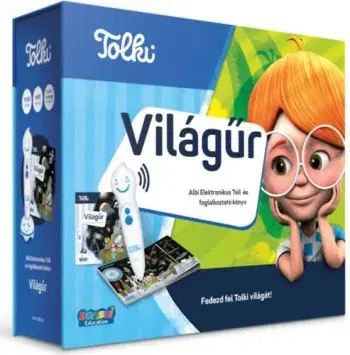Világűr - interaktív hangoskönyv szettben Tolki