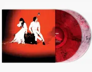 White Stripes, The - Elephant: 20th Anniversary (Clear with Red & Black Smoke) 2LP - The White Stripes