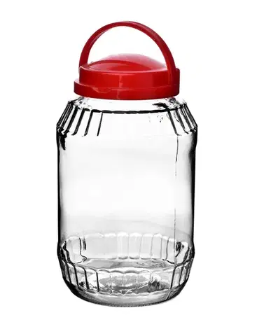 Sklenená dóza s viečkom MOLDI 3,1 l