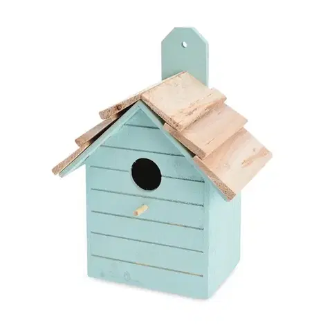 Vtáčia búdka HOME tyrkysová