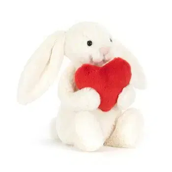 Bashful zajačik so srdiečkom plyšová hračka JELLYCAT - JELLYCAT