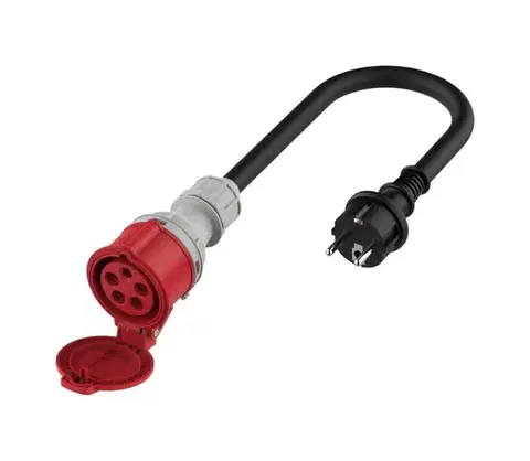  Adaptér pre elektromobily Schuko 16A (zástrčka) na CEE 16A EV_A11C35S