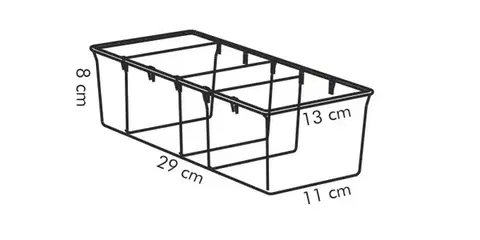 Tescoma zásobník na vrecká s korením 4FOOD 29 x13 cm