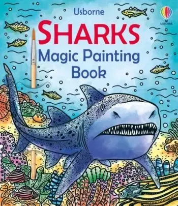 Sharks Magic Painting Book - Sam Baer