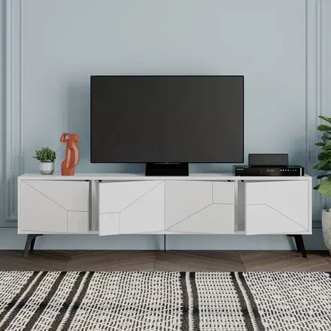 TV stolík Dune - White