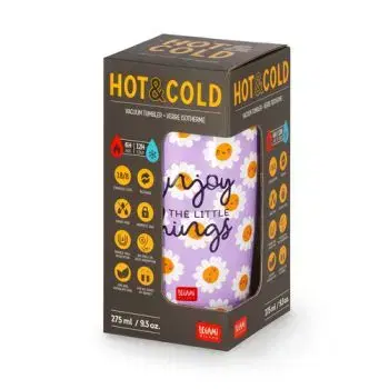 Legami Termohrnček Hot & Cold 275 ML Daisy ON THE GO