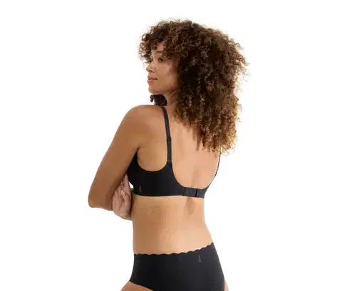 Podprsenka sloggi ZERO FEEL BLISS PUSH-UP, čierna