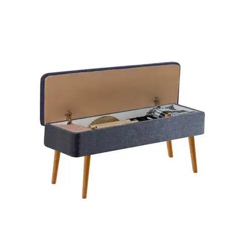 Jedálenský set s rozkladacím stolom a stoličkami (5 kusov) Vina 1048 - 4 - Atlantic, Dark Blue