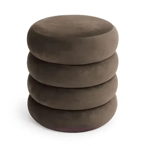 Taburet Snuggo II hnedý
