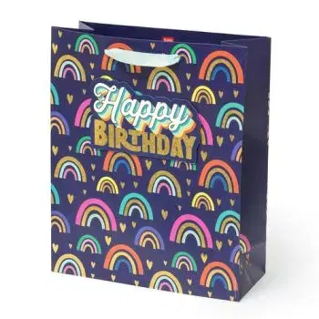 Legami Darčeková taška L Rainbow LET'S CELEBRATE