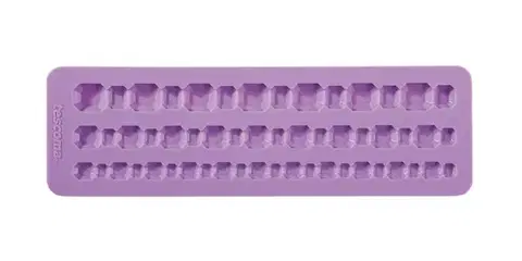 Tescoma silikónové formičky DELÍCIA DECO, bordúra s drahokamami