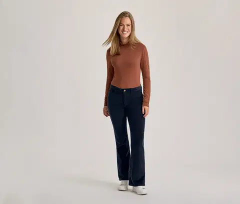 Menčestrové nohavice »Bootcut«