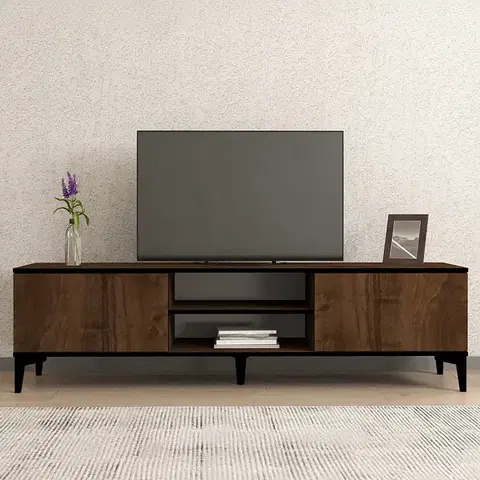 Televízny stolík Erem Walnut