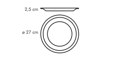 Tescoma plytký tanier GUSTITO ø 27 cm
