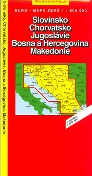 Chorvátsko, Slovinsko, BIH, Č.Hora 1:800T – register, PSČ