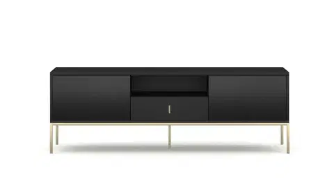 TV stolík Maggiore II 154,5 cm čierny
