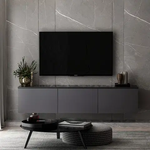 Televízny stolík Neon Anthracite