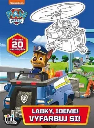 Vyfarbuj si! Labková patrola: Labky, ideme!