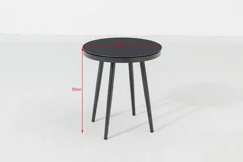 Luxusná textilná zostava MELIA LIKA TEX (antracit)