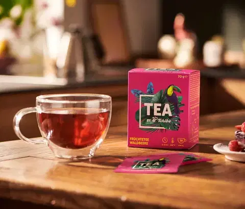 TEA by Tchibo ovocný čaj s príchuťou lesných plodov - 8 x 20