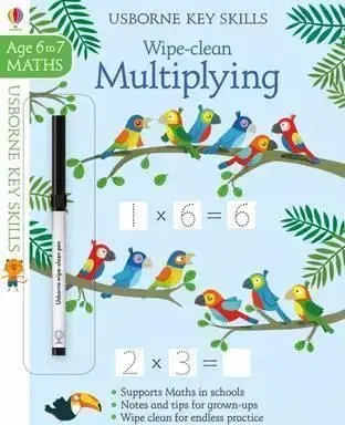 Wipe-Clean Multiplying 6-7 - Holly Bathie