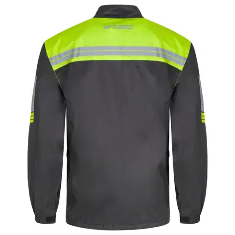 Moto pláštenka W-TEC Igava Farba čierna-fluo zelená, Veľkosť M