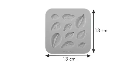 Tescoma silikónové formičky DELÍCIA DECO, lístky