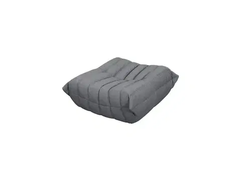 Taburet Nua 86 cm zamat sivý
