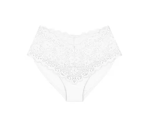 Nohavičky Triumph Amourette Maxi, biele