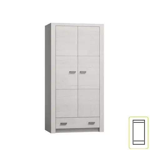 Vešiaková skriňa INFINITY 01 Tempo Kondela