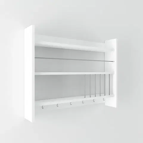 Kuchynská polica KOLIN 85 cm biela