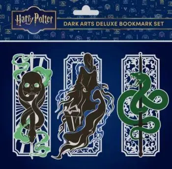 Harry Potter: Dark Arts Deluxe Bookmark Set (Set of 3) - Editions Insight