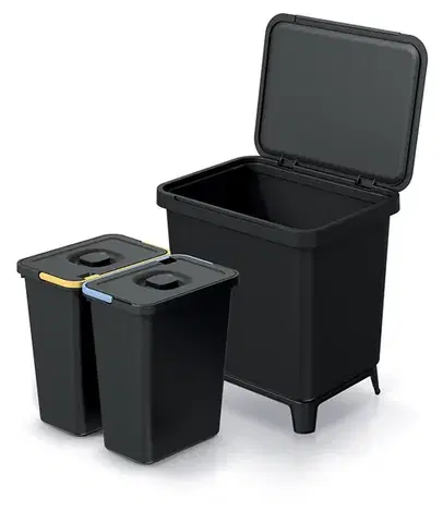 Odpadkový kôš SYSTEMO 2x10 l čierny