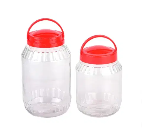 Sklenená dóza s viečkom MOLDI 2,0 l