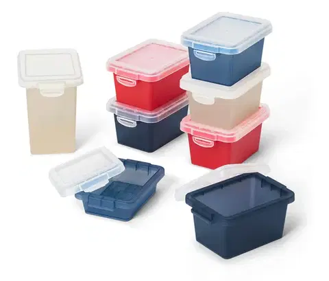 Úložné boxy, 8 ks