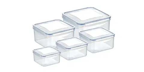 Tescoma dóza FRESHBOX 5 ks, štvorcová