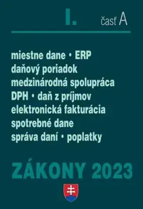 Zákony 2023 I. A – Daňové zákony