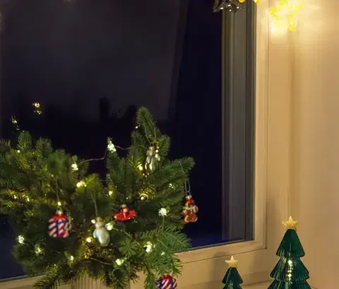 Papierový strom s LED, malý
