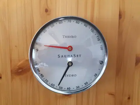 Saunový teplomer / vlhkomer Dekorhome